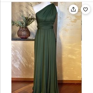 Forest green infinity dress!